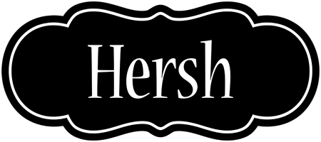 Hersh welcome logo