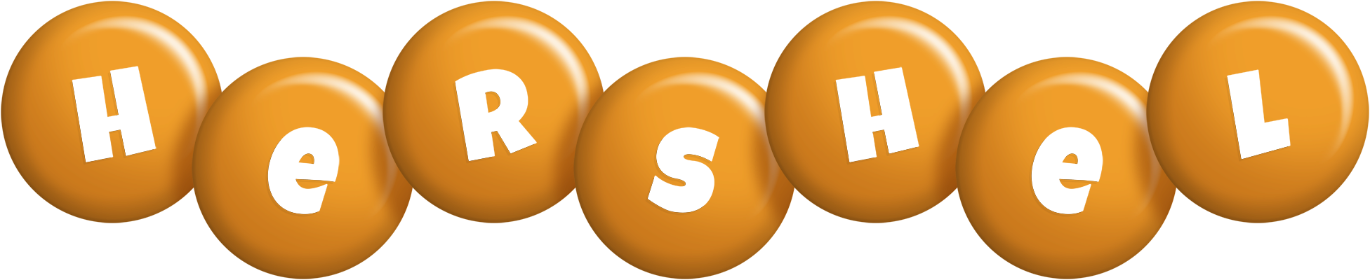 Hershel candy-orange logo