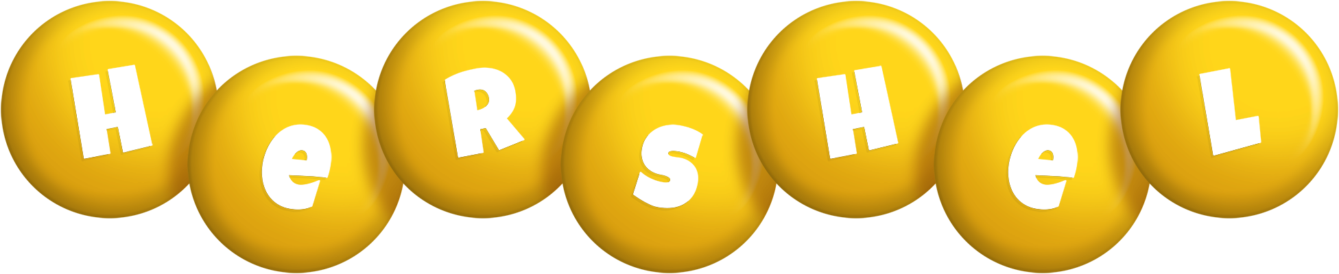 Hershel candy-yellow logo