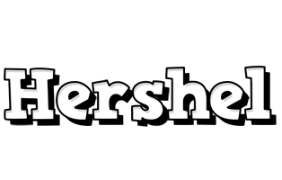 Hershel snowing logo