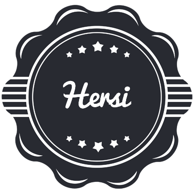 Hersi badge logo