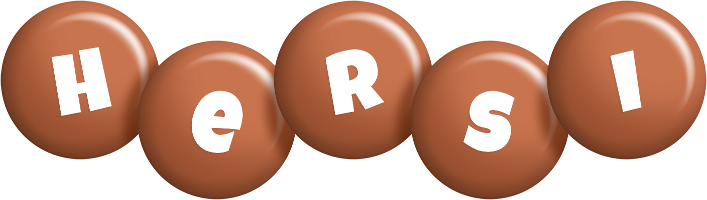 Hersi candy-brown logo