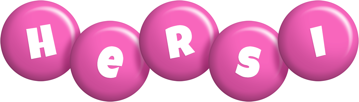 Hersi candy-pink logo
