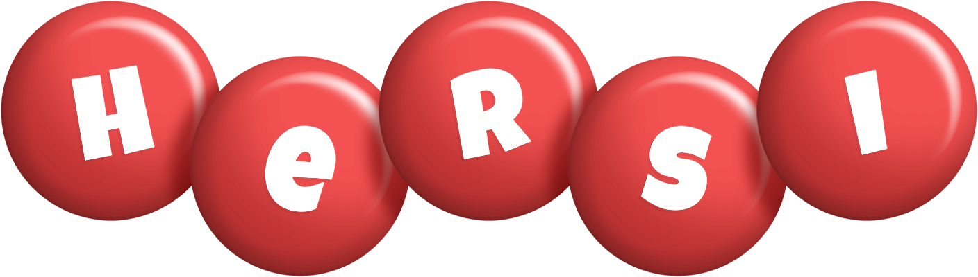 Hersi candy-red logo