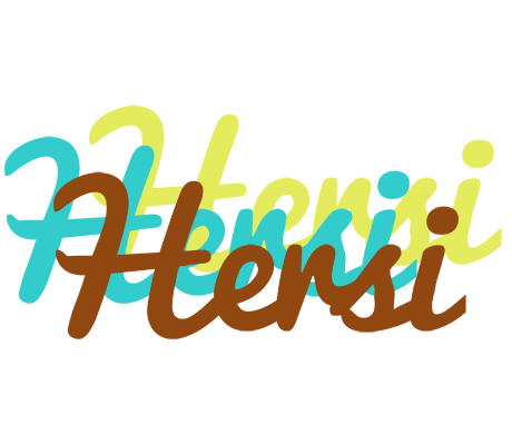 Hersi cupcake logo