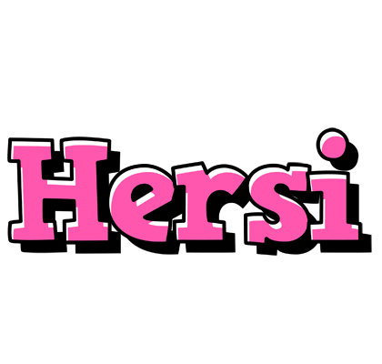 Hersi girlish logo
