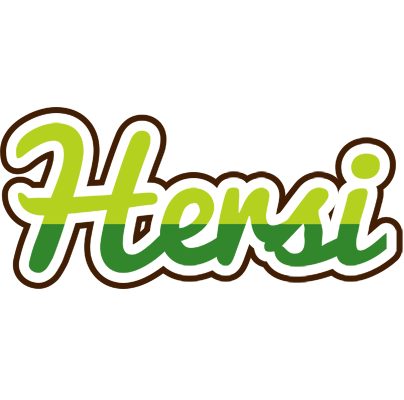 Hersi golfing logo