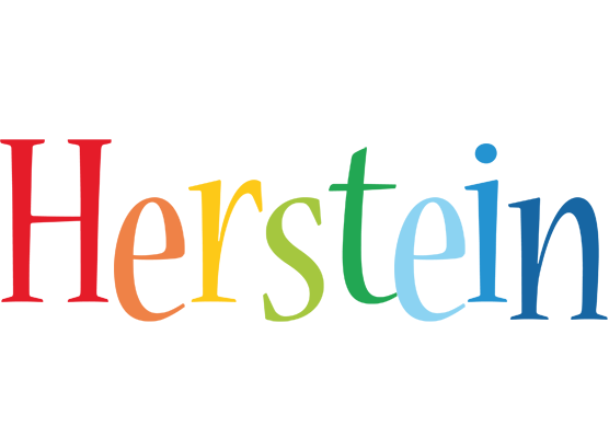 Herstein birthday logo