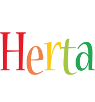 Herta birthday logo