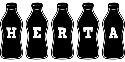 Herta bottle logo