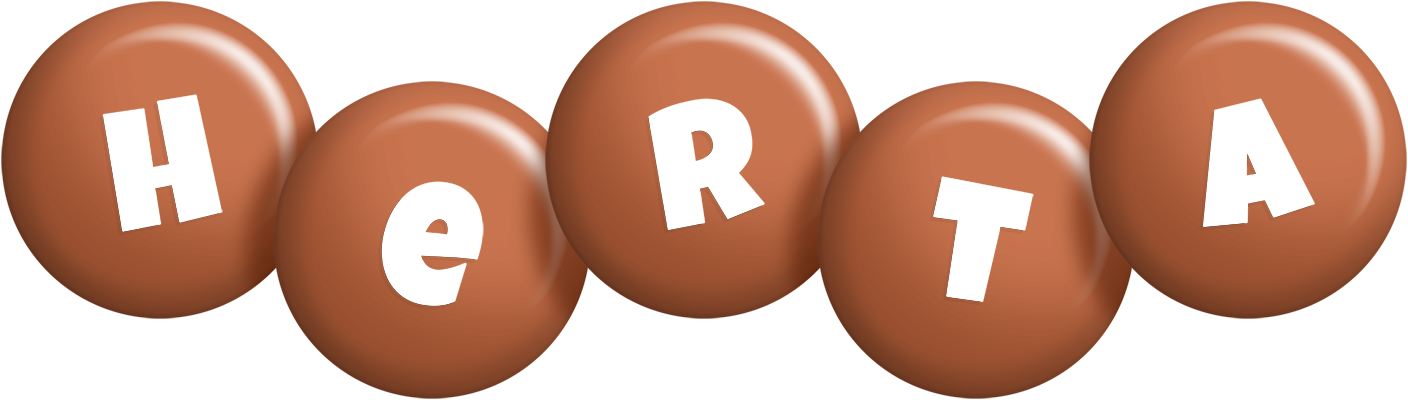 Herta candy-brown logo