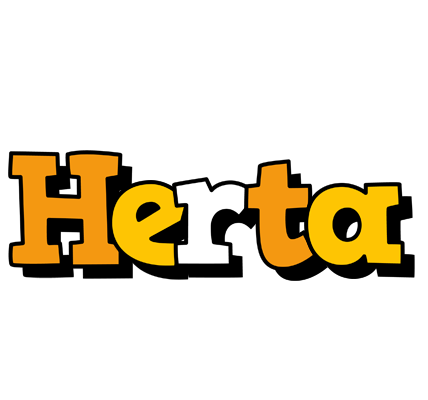 Herta cartoon logo