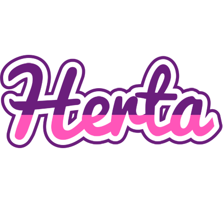 Herta cheerful logo