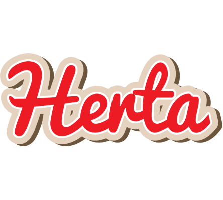 Herta chocolate logo