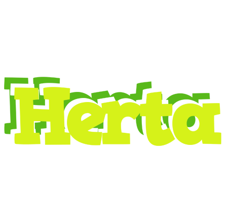 Herta citrus logo