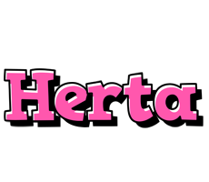 Herta girlish logo