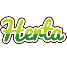 Herta golfing logo