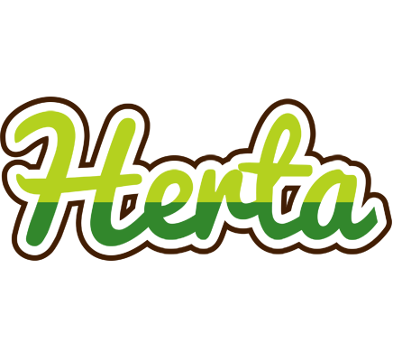 Herta golfing logo