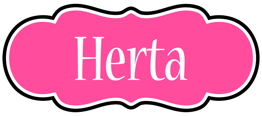 Herta invitation logo