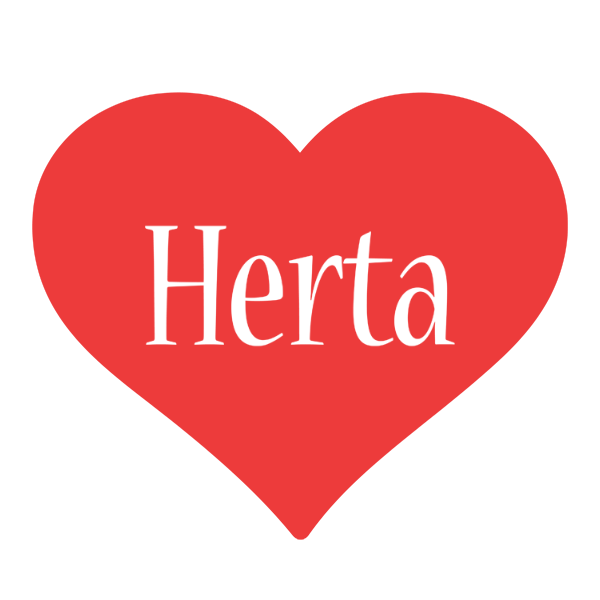 Herta love logo