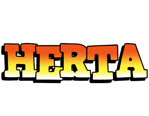 Herta sunset logo