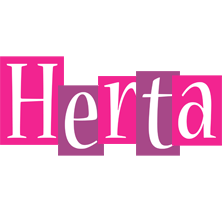 Herta whine logo
