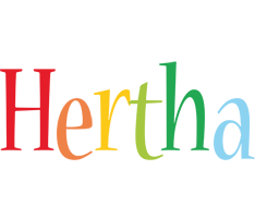 Hertha birthday logo