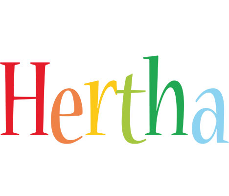 Hertha birthday logo