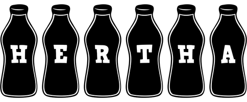 Hertha bottle logo