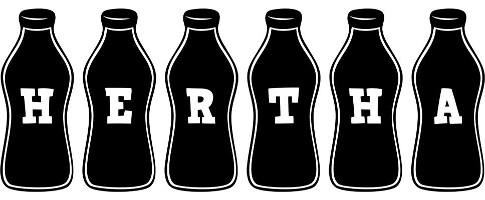 Hertha bottle logo