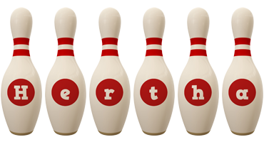 Hertha bowling-pin logo