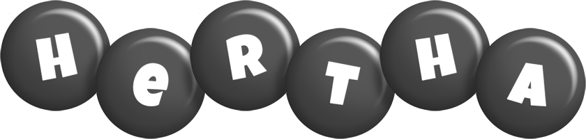 Hertha candy-black logo