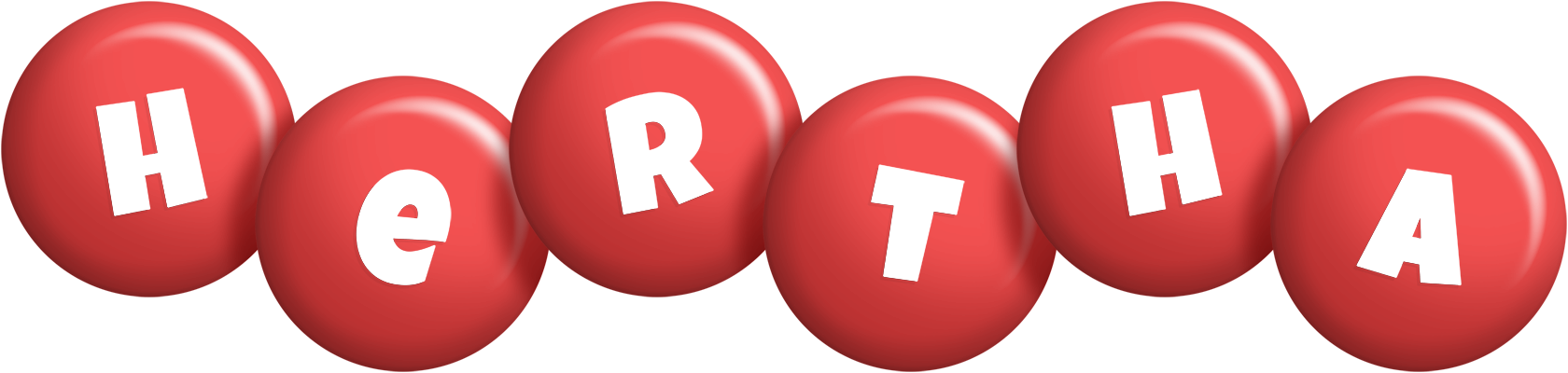 Hertha candy-red logo