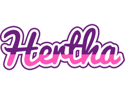 Hertha cheerful logo