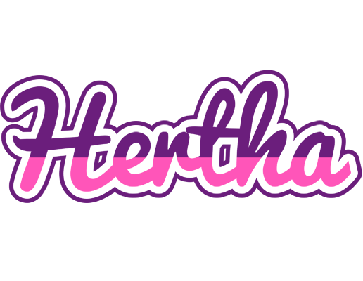 Hertha cheerful logo