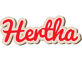 Hertha chocolate logo