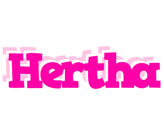 Hertha dancing logo