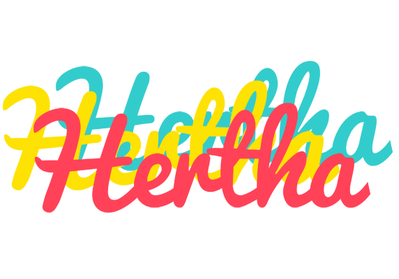 Hertha disco logo