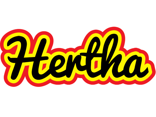 Hertha flaming logo