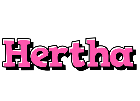 Hertha girlish logo