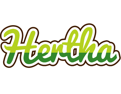 Hertha golfing logo
