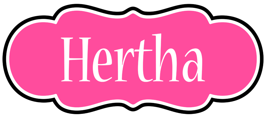 Hertha invitation logo