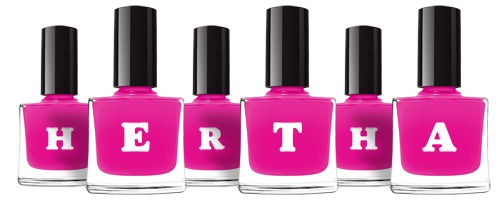 Hertha nails logo