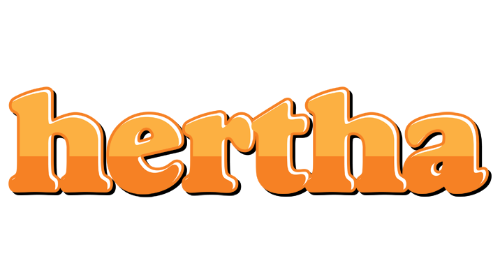 Hertha orange logo