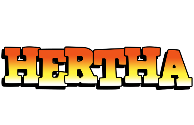 Hertha sunset logo