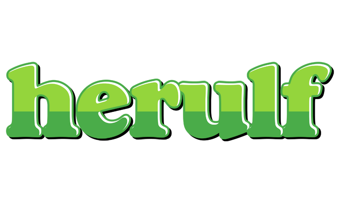 Herulf apple logo