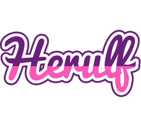 Herulf cheerful logo