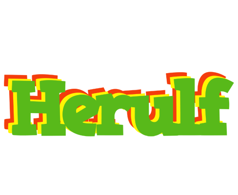 Herulf crocodile logo