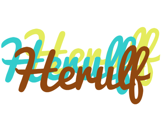 Herulf cupcake logo