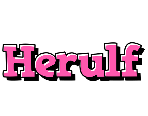 Herulf girlish logo